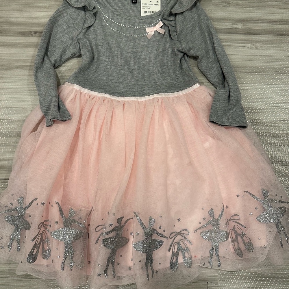 Zunie Gray and Pink Dress